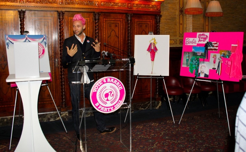 Barbie's 2012 Presidential Glampaign with Chris Benz 