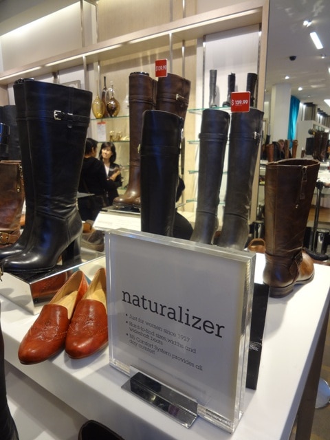 Naturalizer boots sale macys