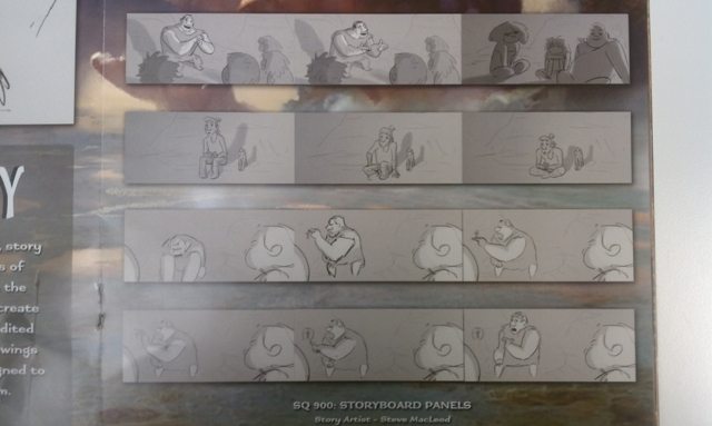 The Croods Story Boards