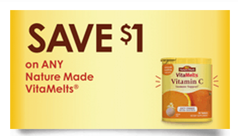 coupon for Vitamelts
