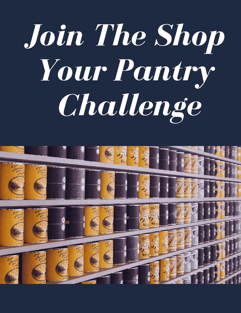 Join The Shop Your Pantry Challenge