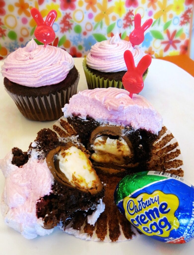 Easter Dessert Idea: Cadbury Creme Egg Cupcakes Recipe