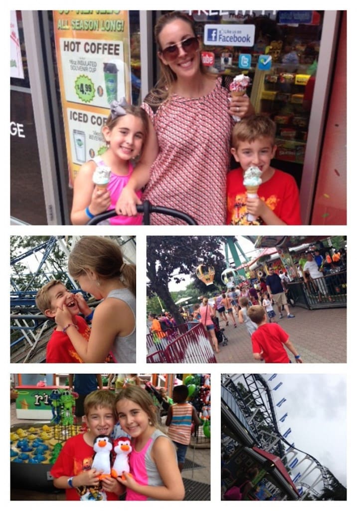 Kids enjoying Adventureland and playing games