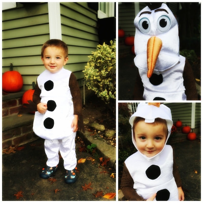 The Olaf Costume From Spirit Halloween: Check Out Caleb! - Lady and the ...