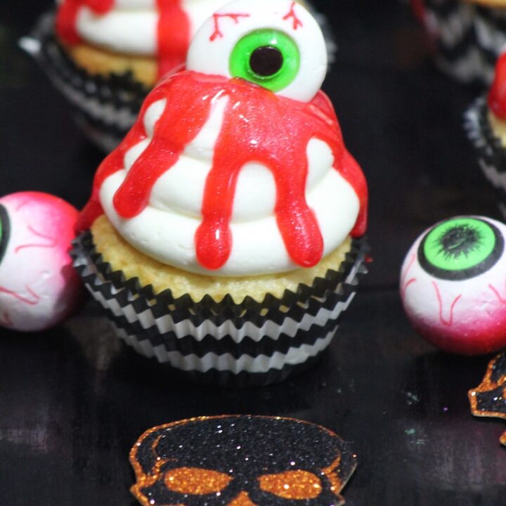 Bleeding Eye Cupcakes Recipe: Perfect For Halloween