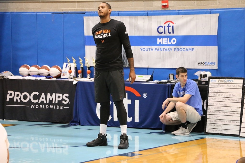 Camp Melo: Basketball Fantasy ProCamp With Carmelo Anthony