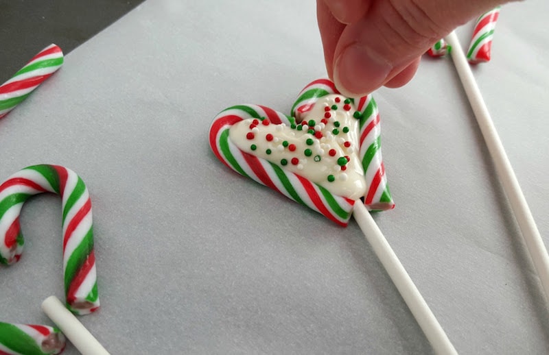 holiday lollipops