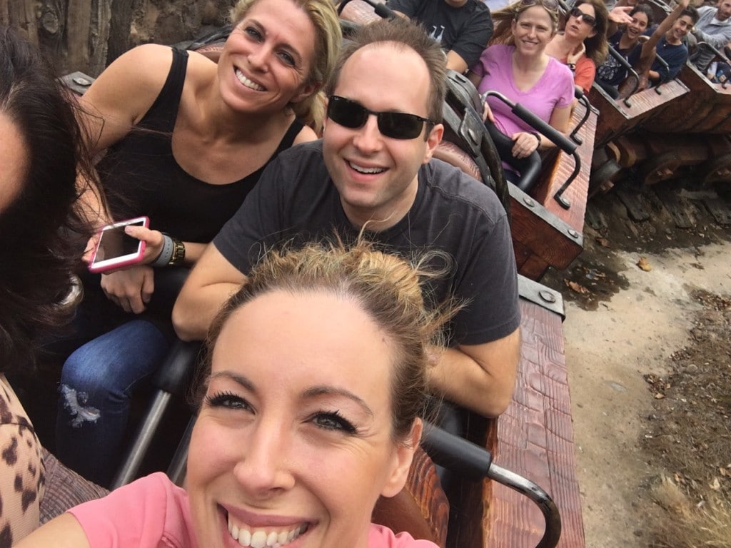 Magic Kingdom Roller Coaster Selfie Seven Dwarfs