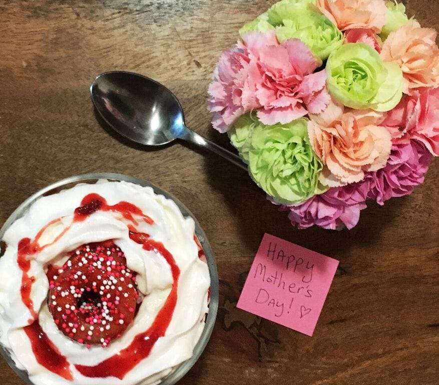 strawberry donut trifle