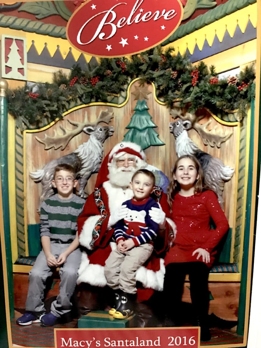 A Visit To Santa At Macy's On 34th Street