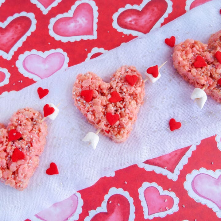 Valentine’s Day Rice Krispie Treats: Cupid's Heart Recipe