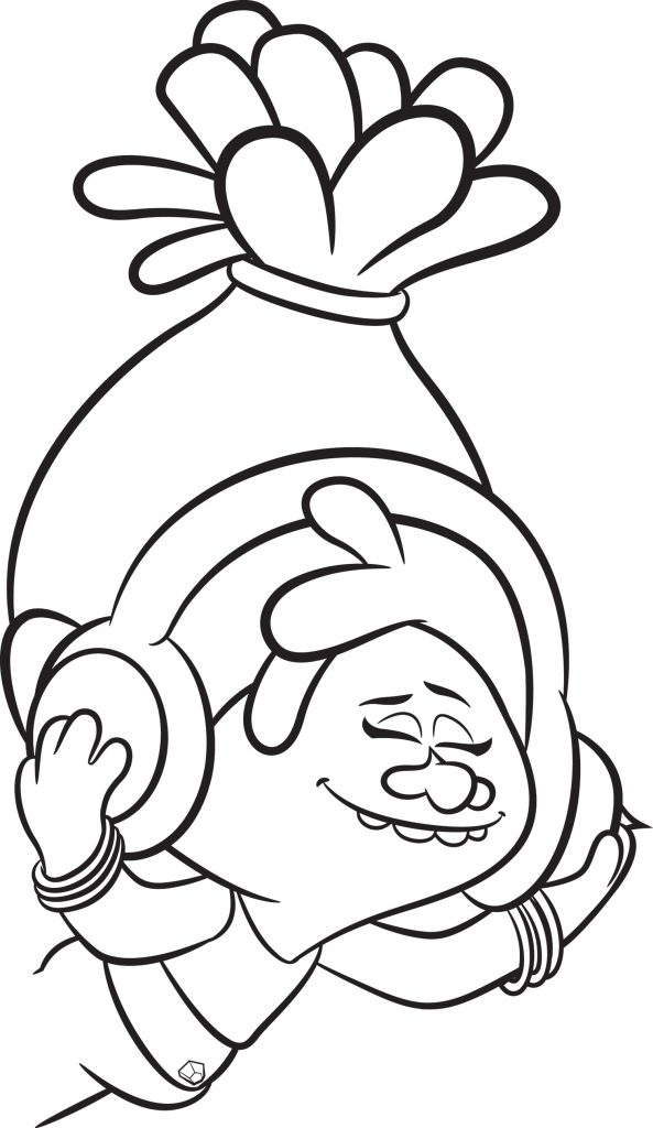 Trolls Coloring Pages