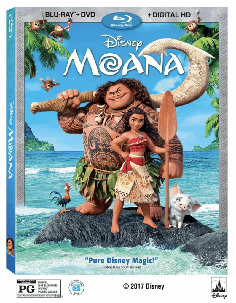 Moana Blu-ray Cover