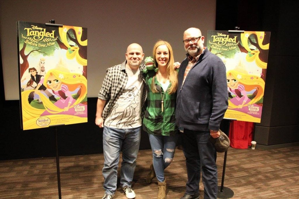 executive producer /supervising director Chris Sonnenburg as well as supervising producer Ben Balistreri of Tangled Ever AFter 