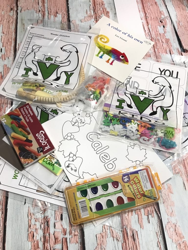 What comes with your Ivy Kids Subscription Box