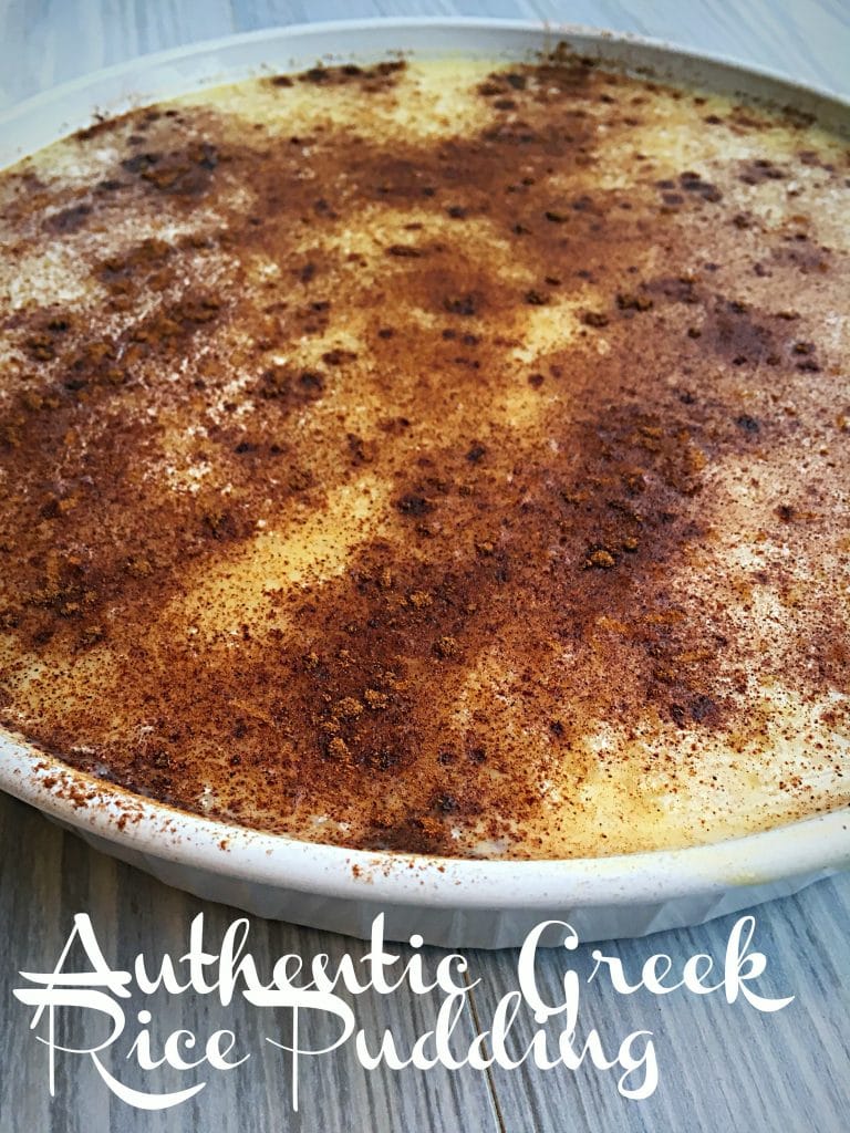 Greek Rice Pudding Recipe