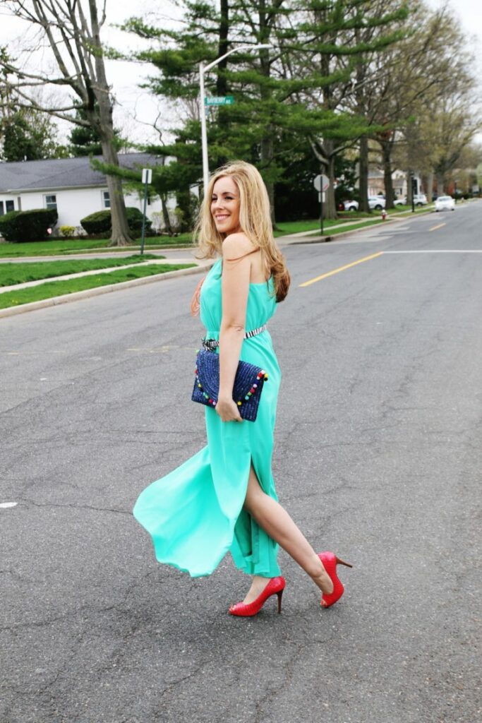 J Crew Racerback Maxi Dress