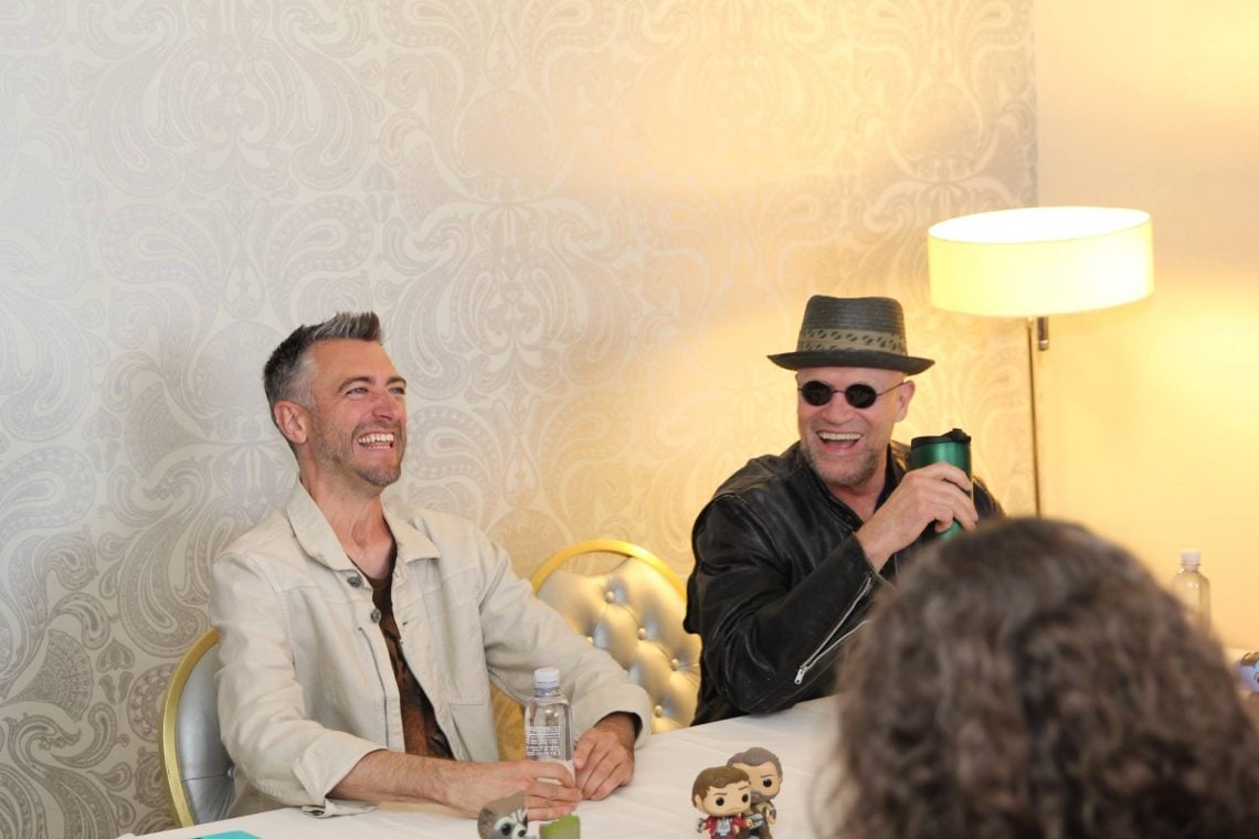 What's Next For Sean Gunn And Michael Rooker: Guardians Of The Galaxy Vol. 2 Exclusive Interview #GOTGVol2Event