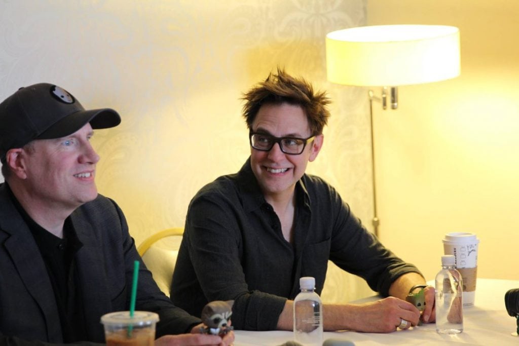 Guardians of the Galaxy James Gunn and Kevin Feige