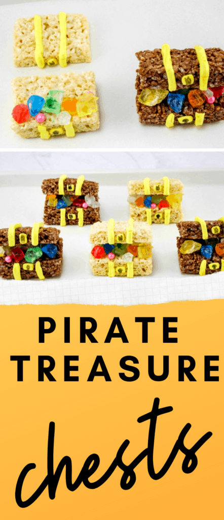 Pirate Treasure Chest Rice Krispie Treats Recipe