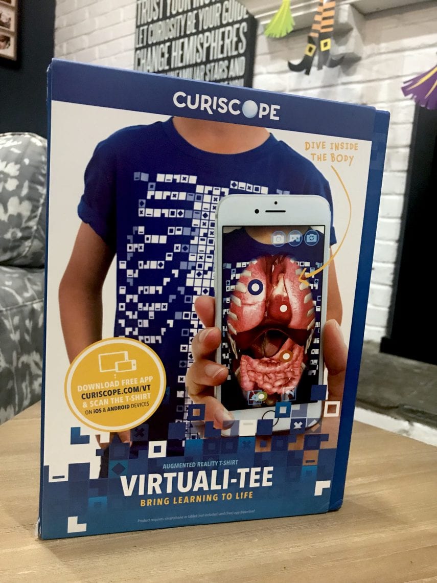 The Curiscope Virtuali-Tee Lets Your Kids Take A Look At Their Organs!