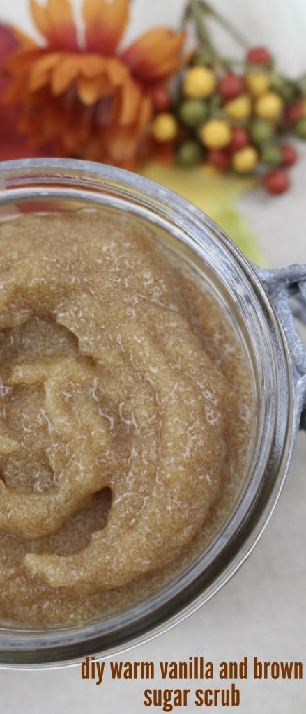 DIY Warm Vanilla And Brown Sugar Scrub Recipe