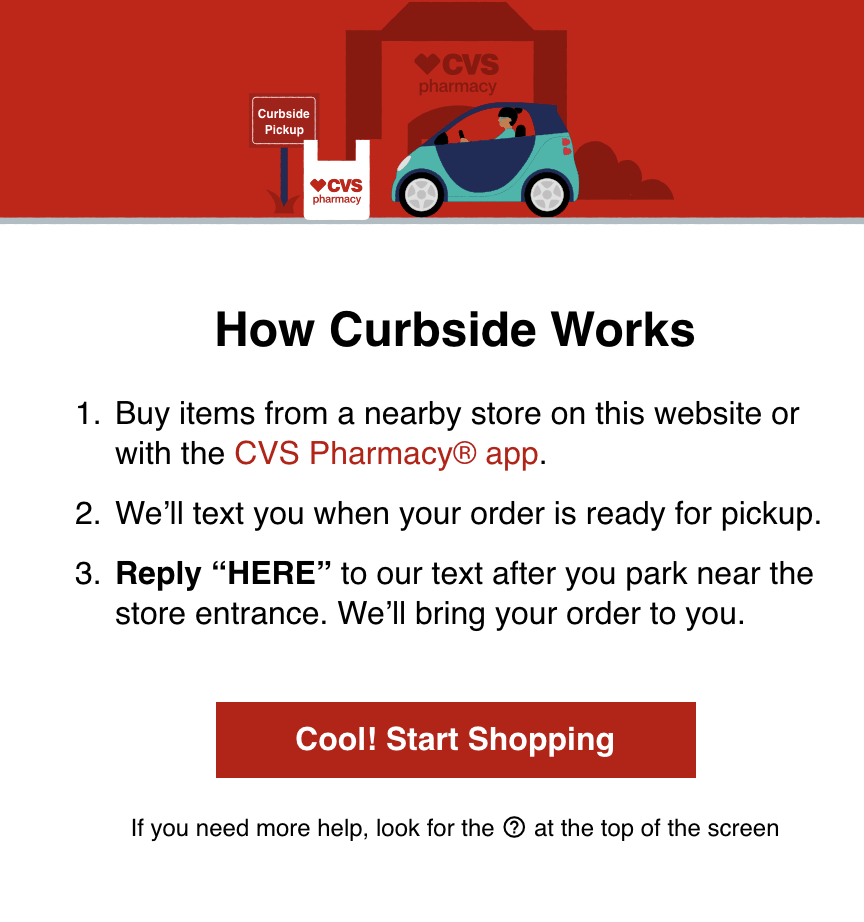 CVS Curbside Pickup: Changing The Way Your Shop