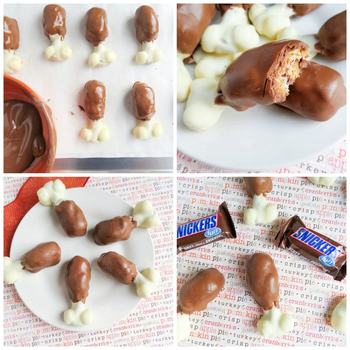 Chocolate Turkey Leg Treats Recipe