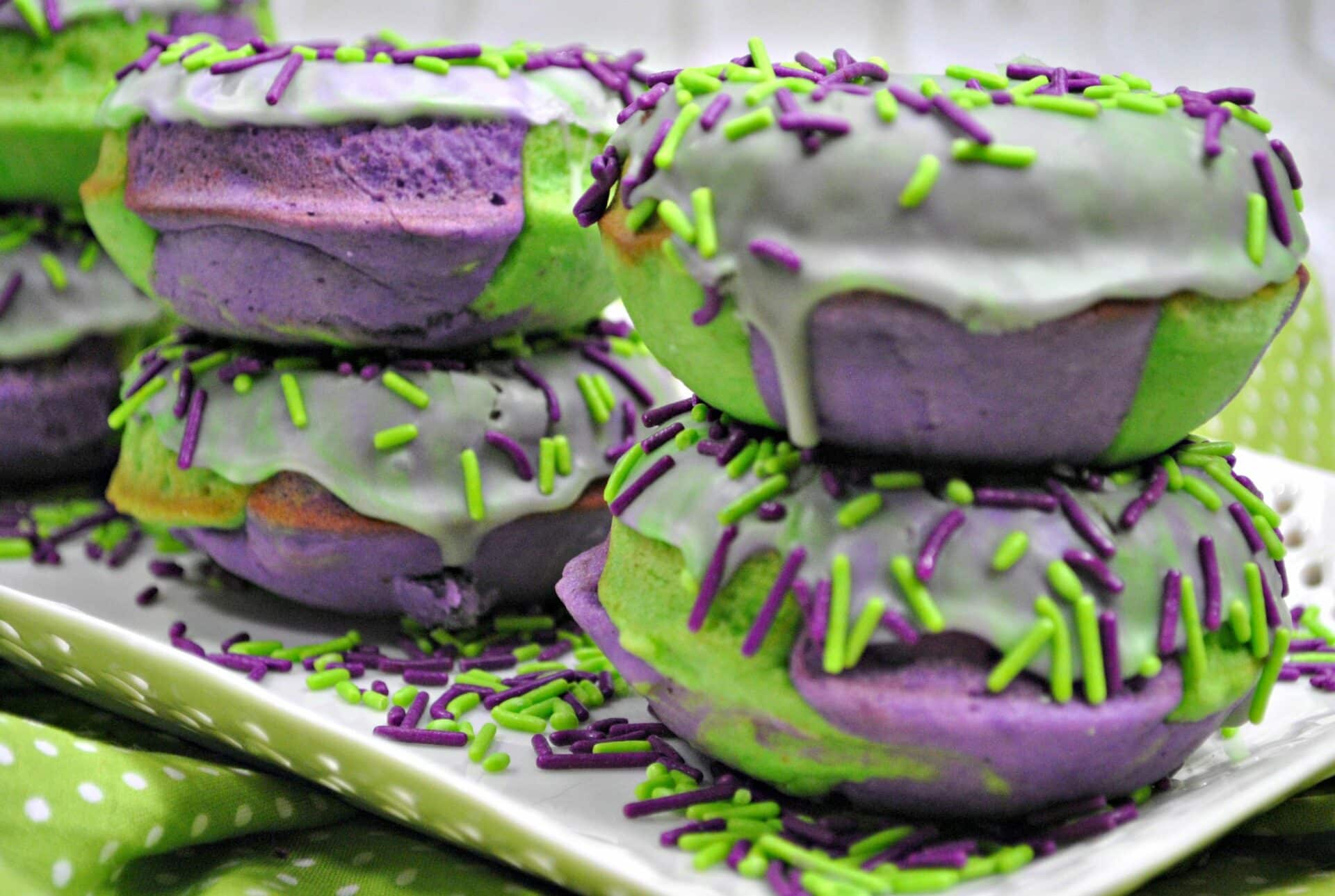 Avengers Infinity War Party Idea: Hulk Donuts Recipe