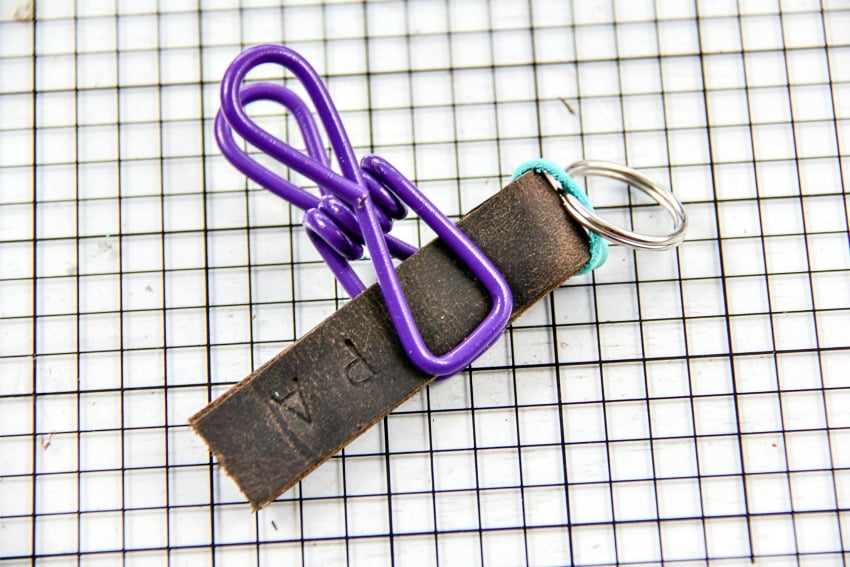 Leather Key Fob DIY