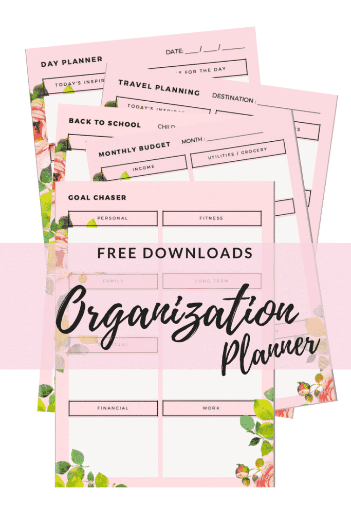 Free Organizational Planner