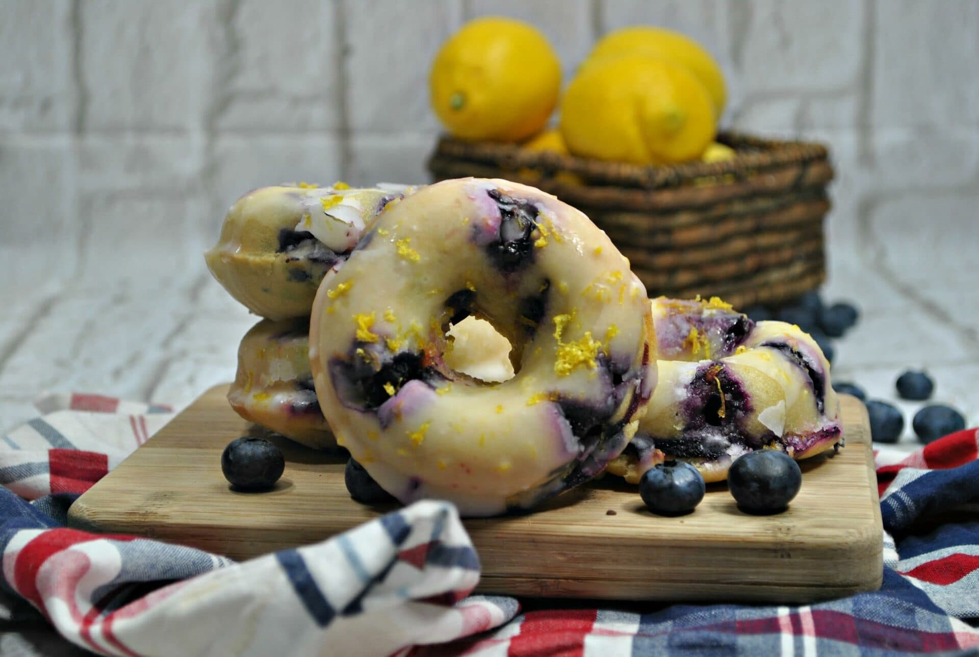 Blueberry Lemon Donuts Recipe