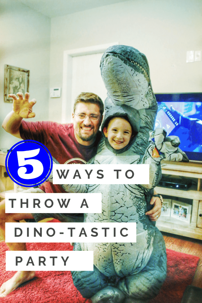 5 ways to throw a dinosaur themed party