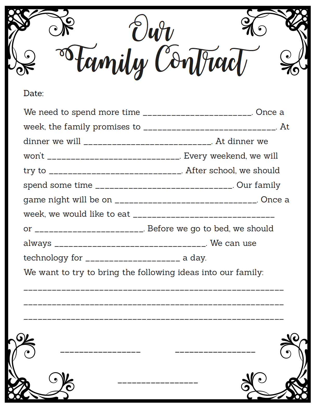 Free Agreement Template