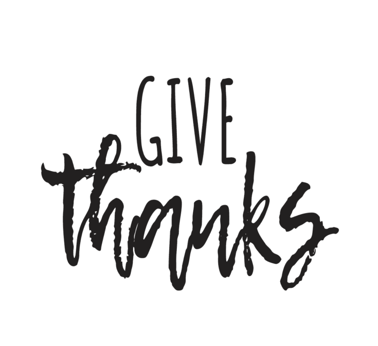 Free Thanksgiving Printables Download - Give Thanks Decoration