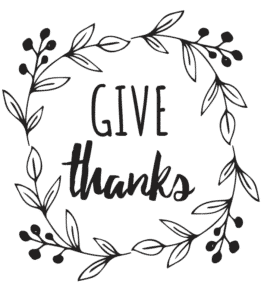 Free Thanksgiving Printables Download - Give Thanks Decoration
