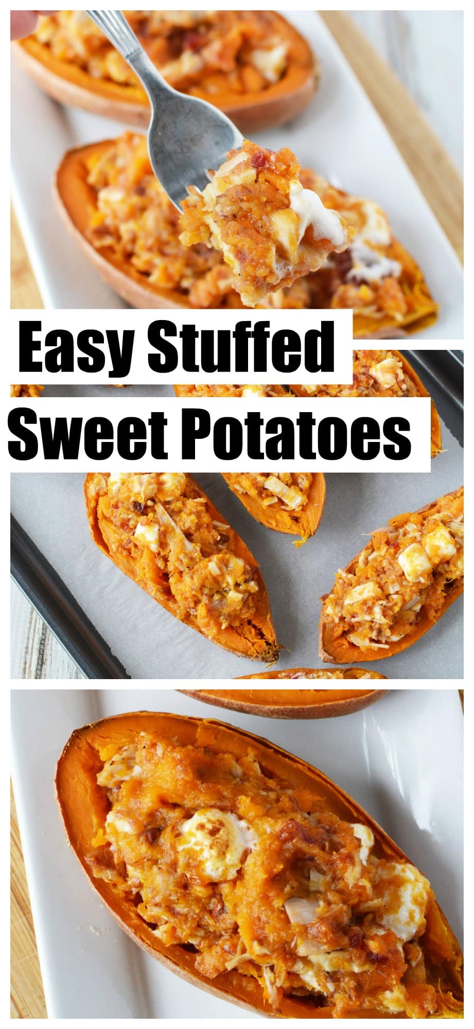 Easy Stuffed Sweet Potatoes Recipe With Turkey And ...