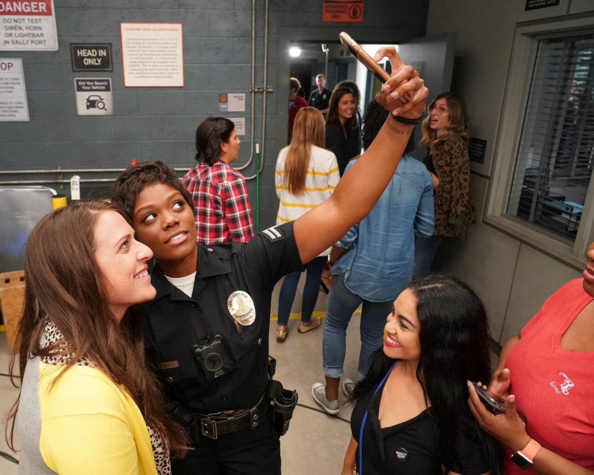 The Rookie Set Visit And Tour - ABC Behind The Scenes Photos - Lady and ...