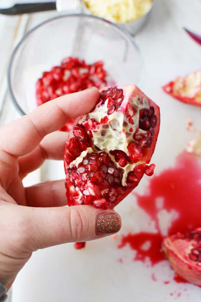 how to make pomegranate rice salad