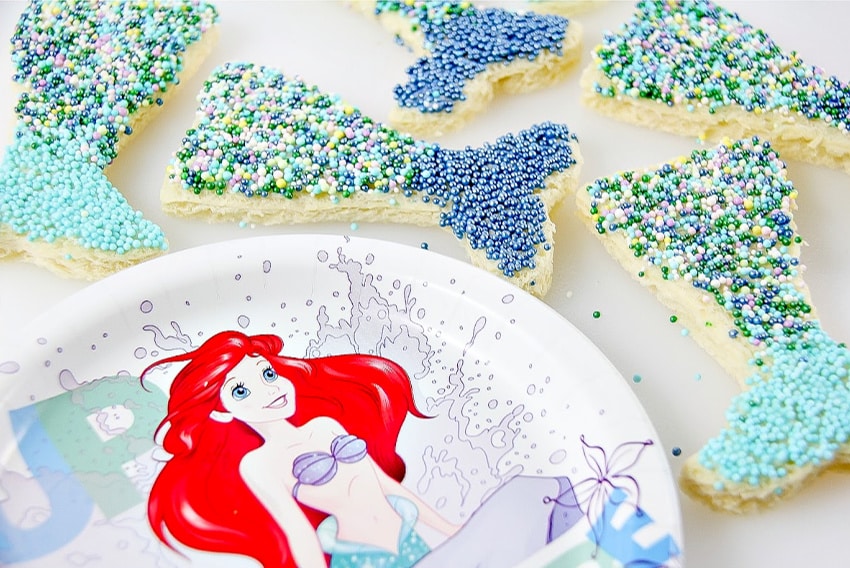 The Little Mermaid party treats