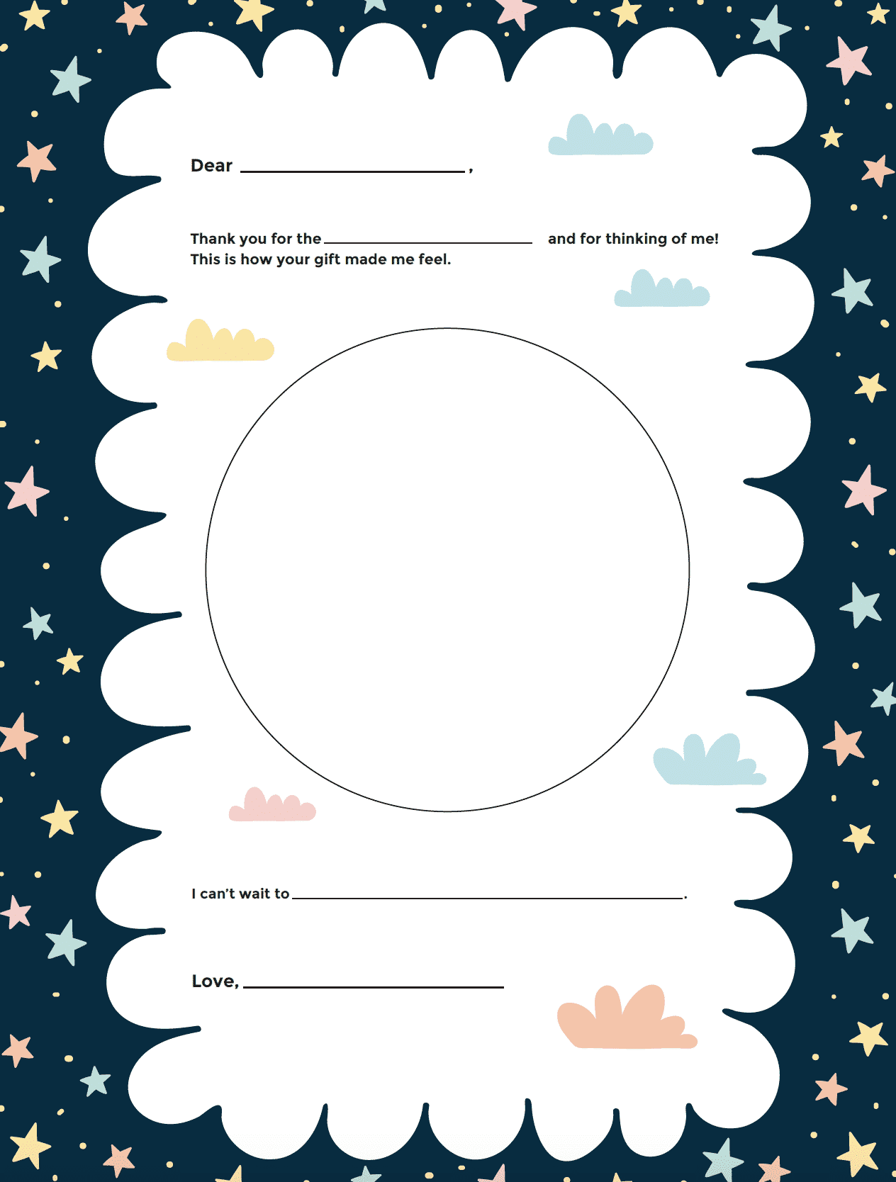 Free and customizable thank you templates