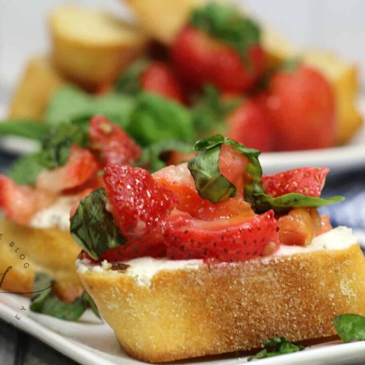 Strawberry Bruschetta Recipe