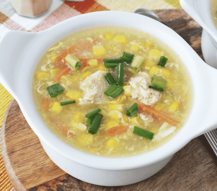 Easy To Make Creamy Chicken Corn Soup Recipe