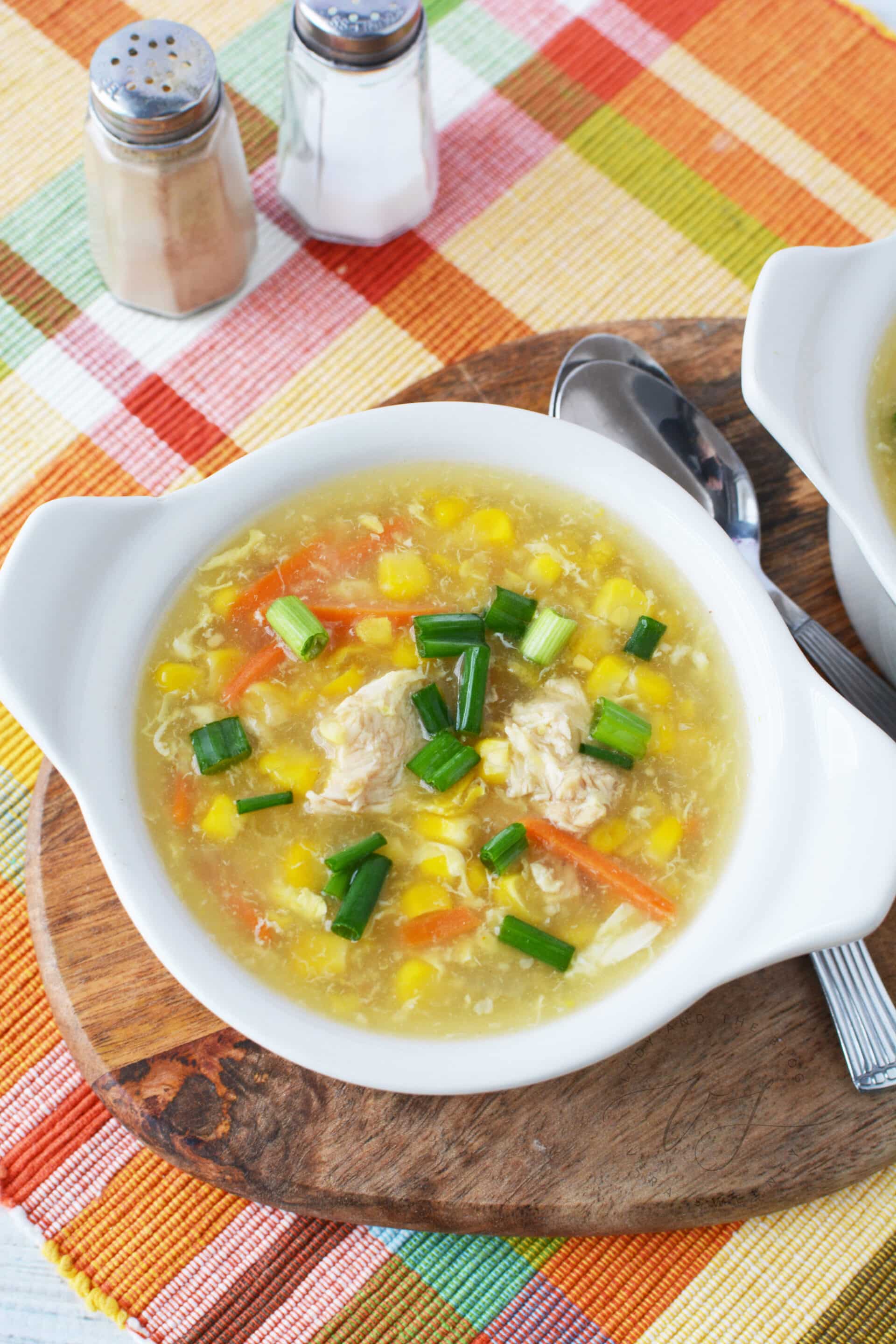 easy chicken corn soup recipe - setkab.com
