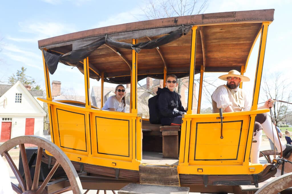Colonial Williamsburg Carriage Ride
