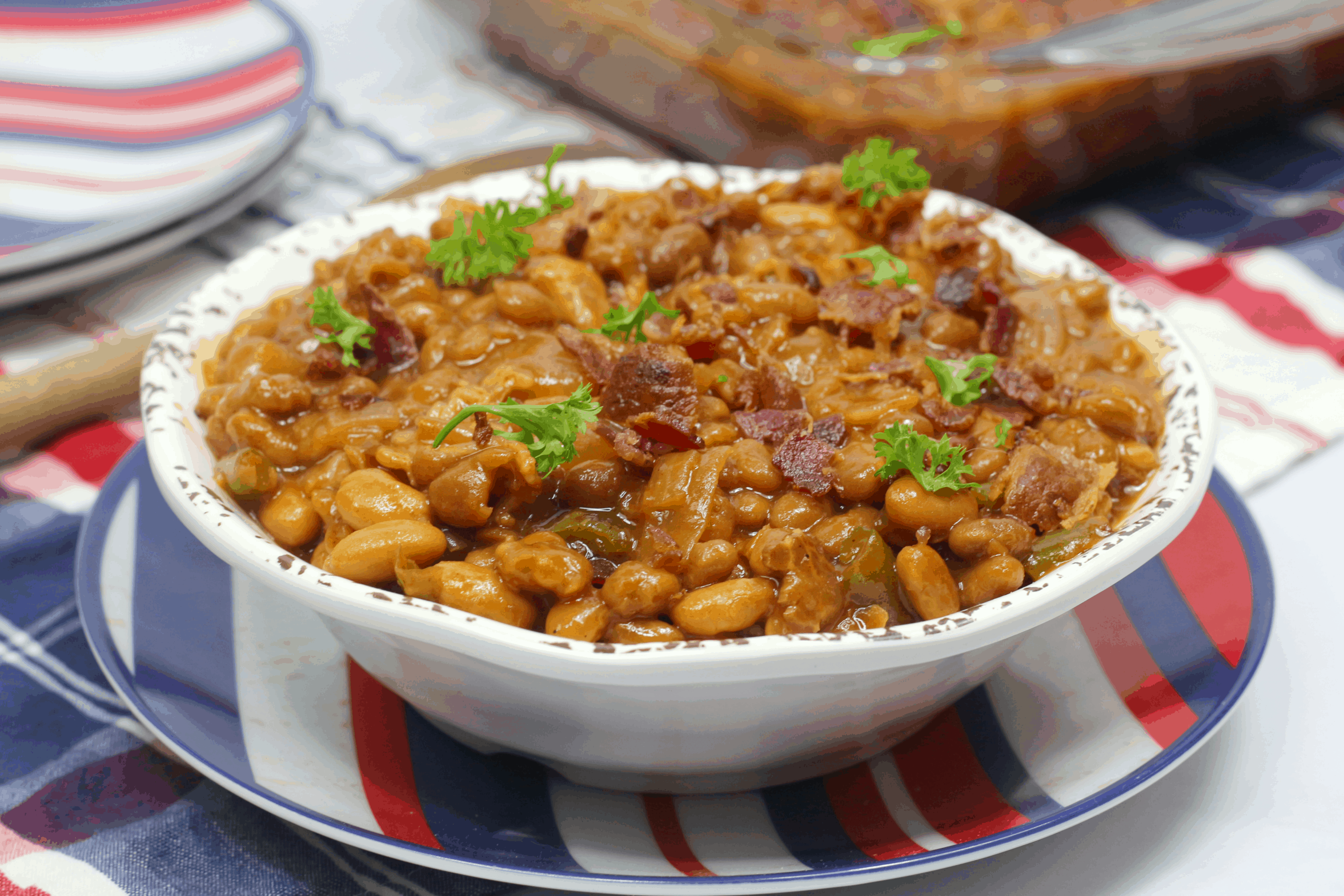 bbq baked beans with bacon