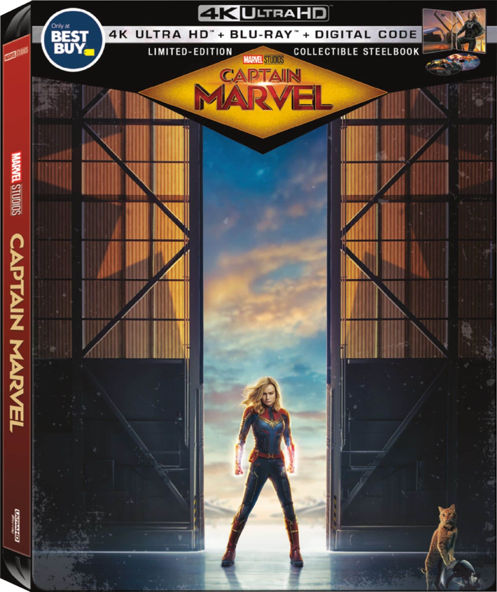 Captain Marvel Blu Ray
