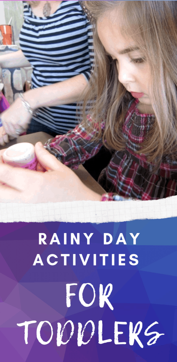 Rainy Day Activities For Toddlers To Help Keep Them Occupied
