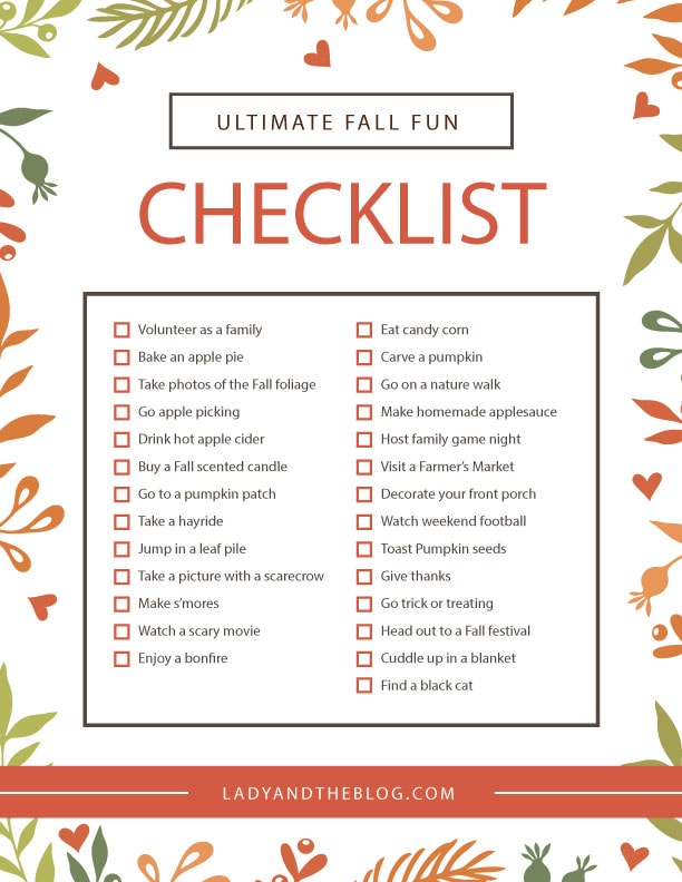 Fall Activities For Kids