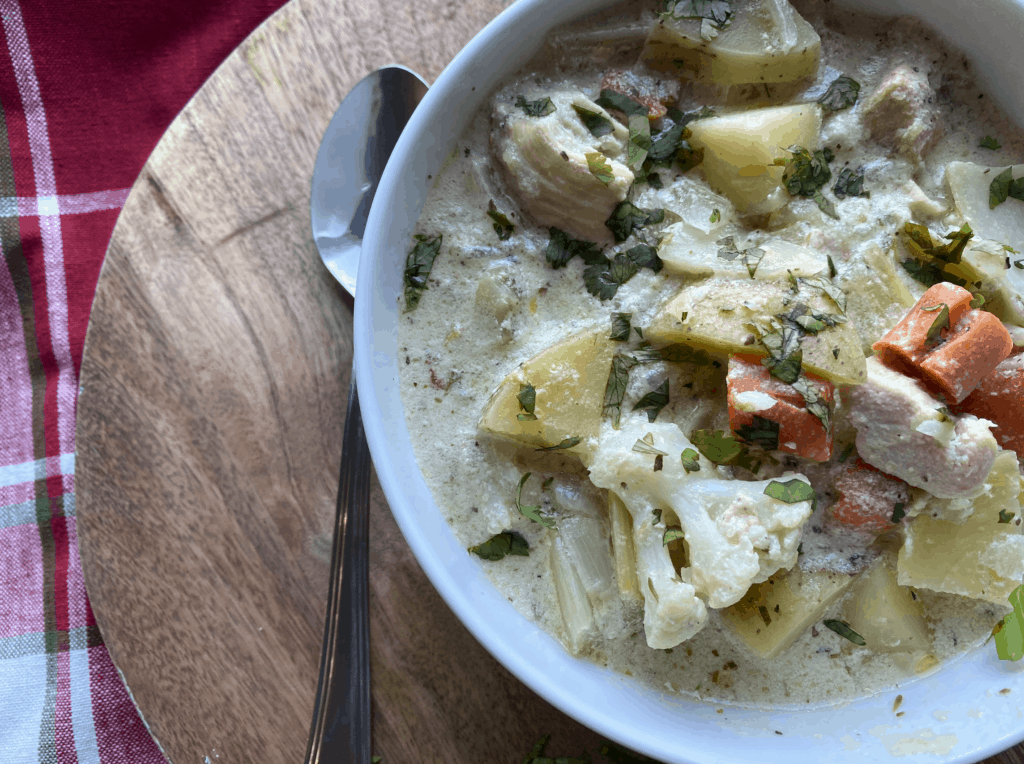 Creamy Chicken Stew Crock Pot Recipe